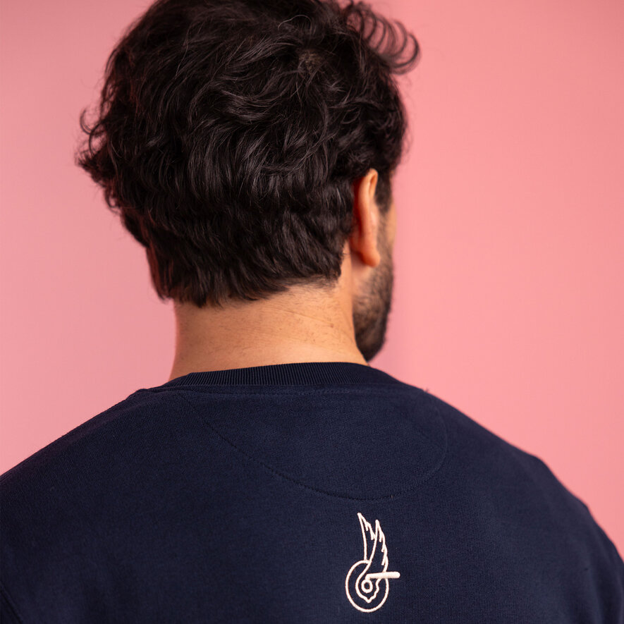 LOGO SWEATSHIRT - GREEN, BLU, hi-res-1