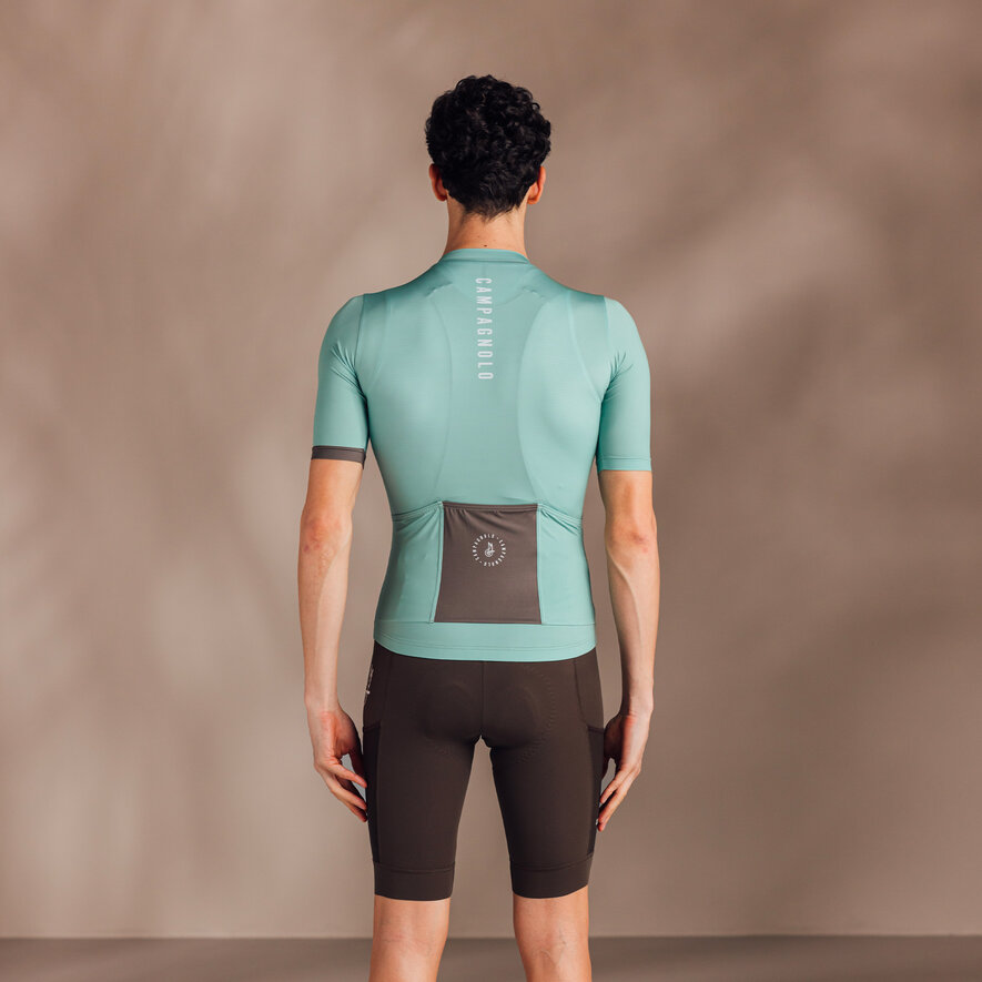 BECOME SPEED GRAVEL JERSEY - SHORT SLEEVE - BROWN, VERT CLAIR, hi-res-1
