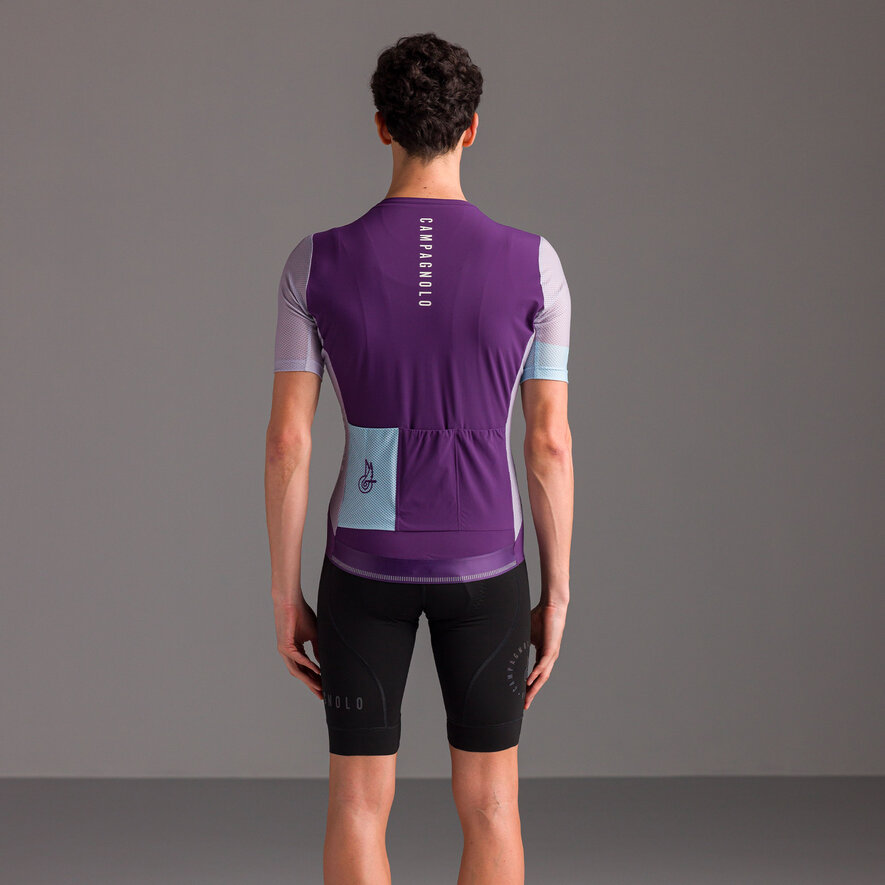 BECOME SPEED RACE JERSEY - SHORT SLEEVE - PURPLE, VIOLET/BLEU CLAIR, hi-res-1